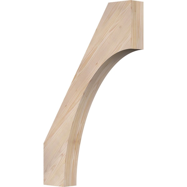 Ekena Millwork 3 1/2"W x 22"D x 34"H Westlake Smooth Knee Brace, Douglas Fir BRC04X22X34WTL00SDF - main